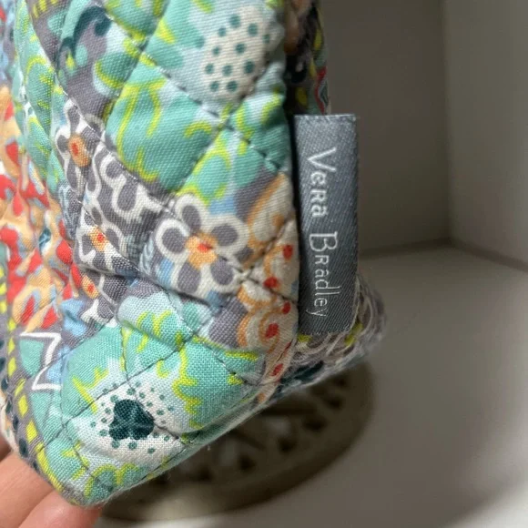 VERA BRADLEY Citrus Paisley Tote Bag - Picture 3 of 12